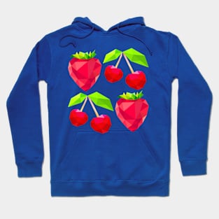 cherries and strawberry Hoodie